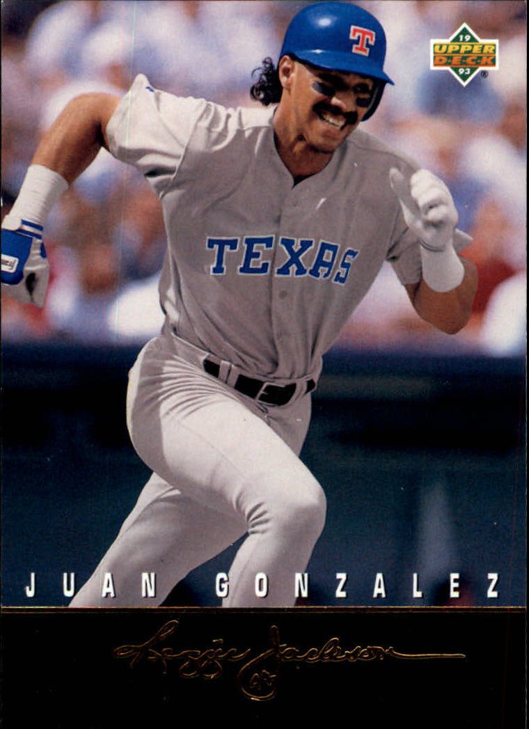 1993 Upper Deck Clutch Performers R10 Juan Gonzalez