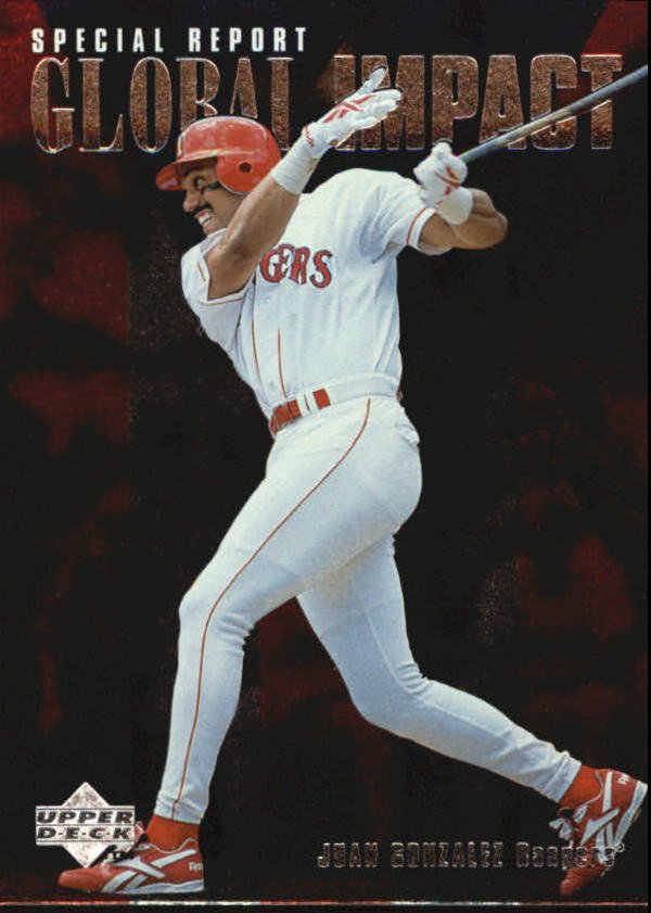 1997 Upper Deck 200 Juan Gonzalez GI