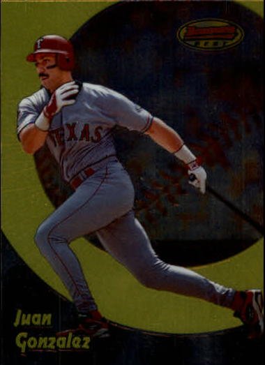 1998 Bowman's Best 8 Juan Gonzalez