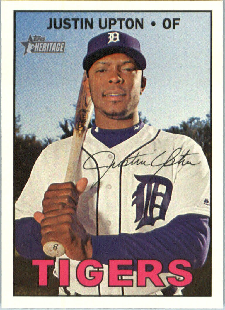 2016 Topps Heritage 532 Justin Upton
