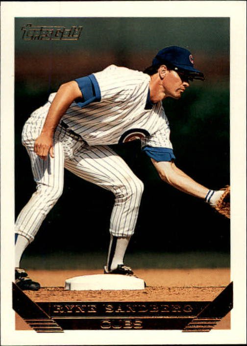 1993 Topps Gold 3 Ryne Sandberg