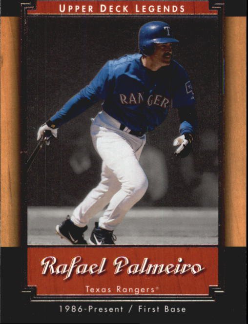 2001 Upper Deck Legends 22 Rafael Palmeiro