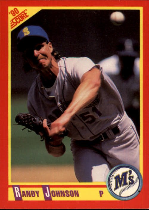 1990 Score 415 Randy Johnson