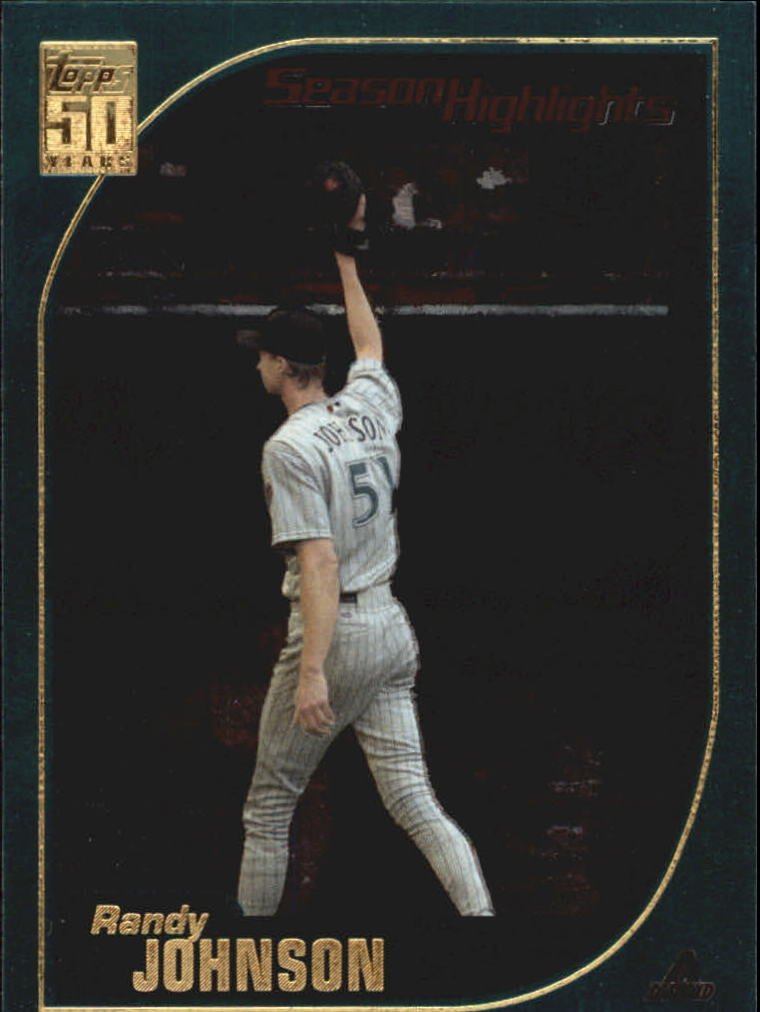 2001 Topps 388 Randy Johnson SH