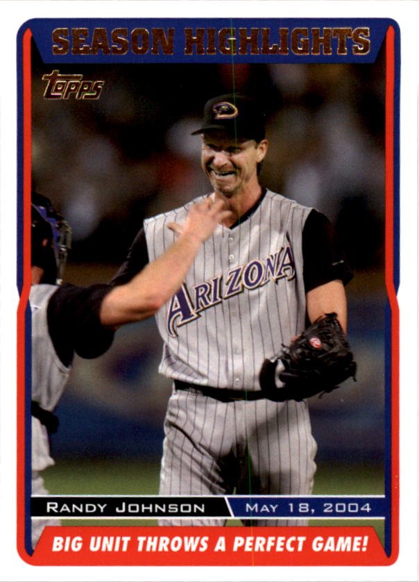 2005 Topps 332 Randy Johnson SH