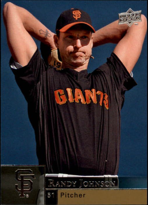 2009 Upper Deck 847 Randy Johnson
