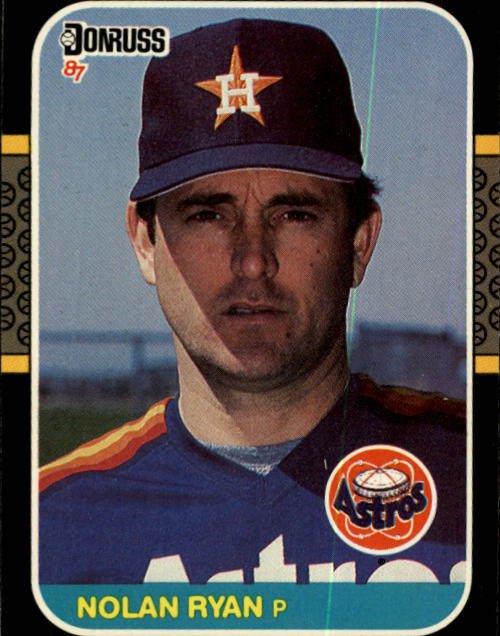 1987 Donruss 138 Nolan Ryan