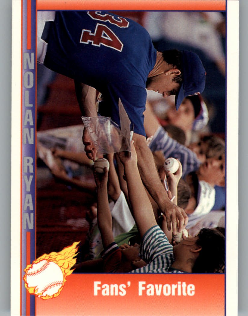 1991 Pacific Ryan Texas Express I 101 Nolan Ryan/Fans' Favorite