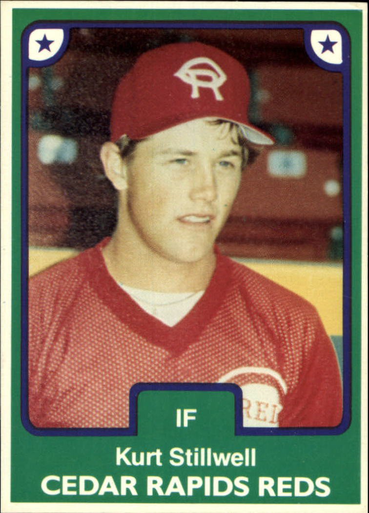 1984 TCMA Cedar Rapids Reds 17 Kurt Stillwell