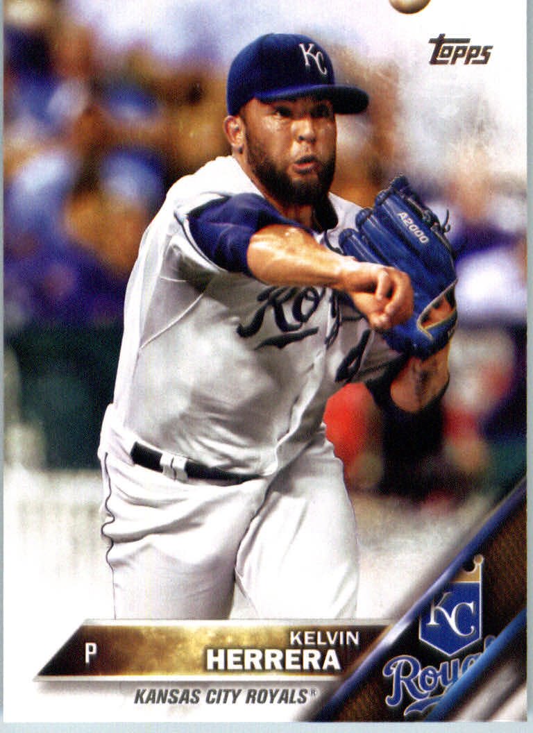 2016 Topps 393 Kelvin Herrera