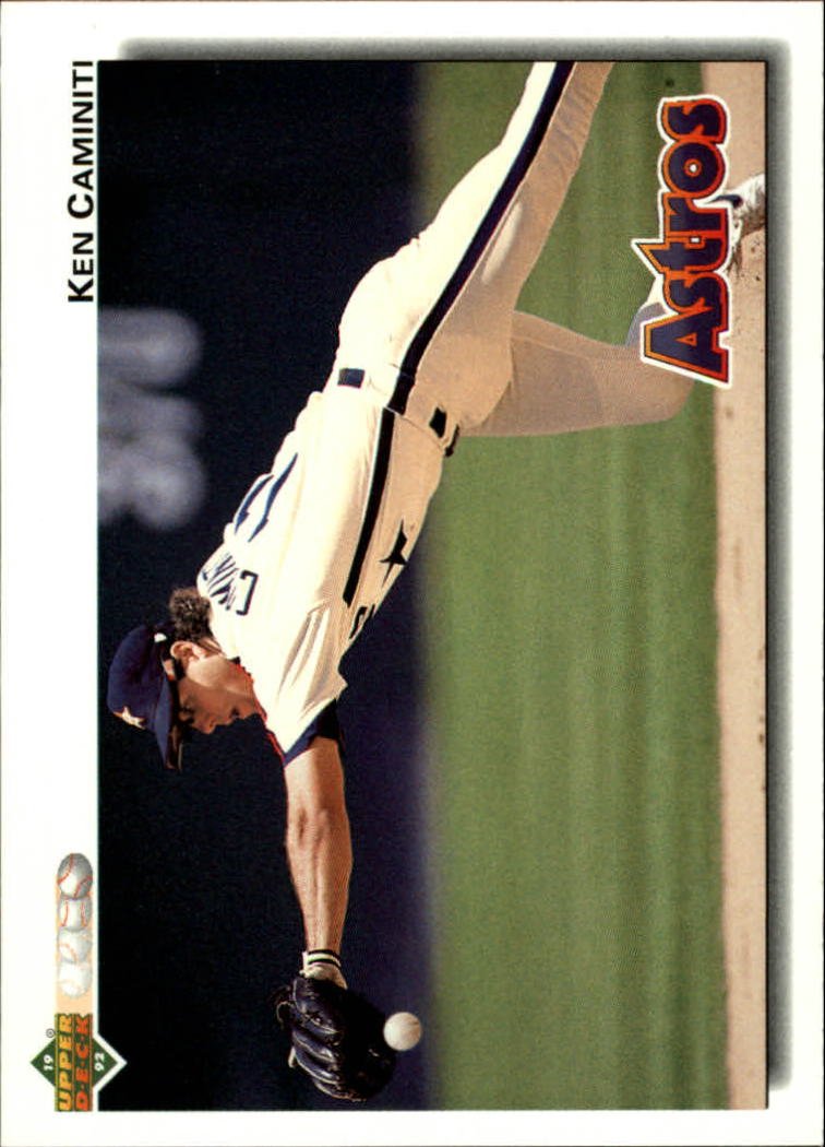1992 Upper Deck 279 Ken Caminiti