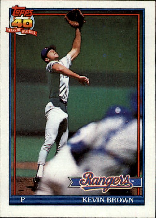 1991 Topps 584 Kevin Brown
