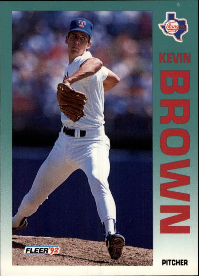 1992 Fleer 299 Kevin Brown