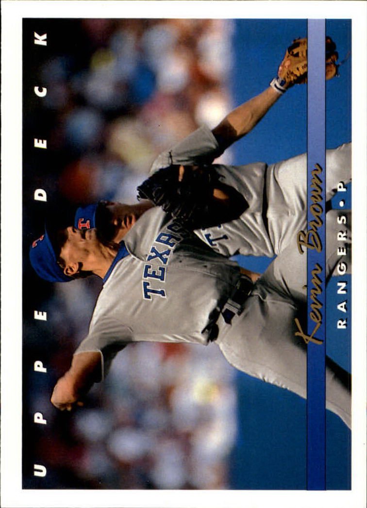 1993 Upper Deck 76 Kevin Brown