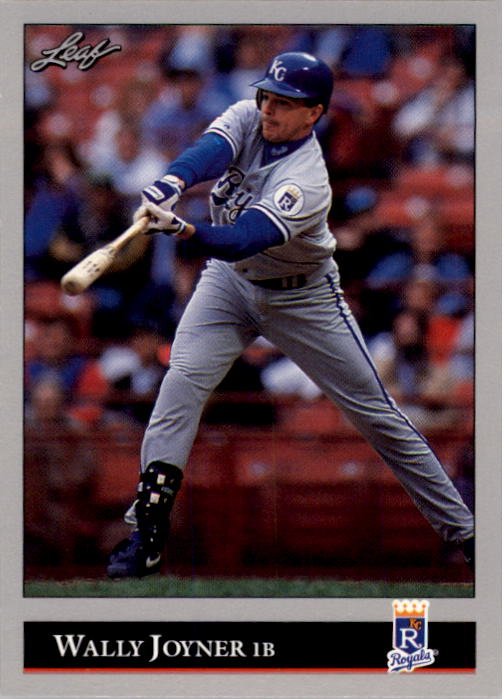1992 Leaf 438 Wally Joyner