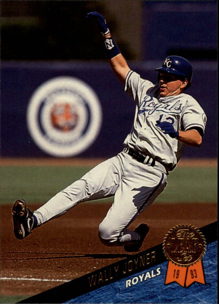 1993 Leaf 376 Wally Joyner