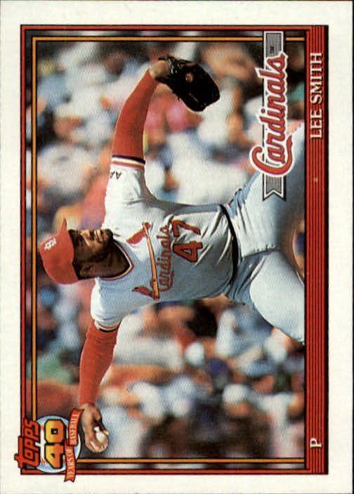 1991 Topps 660 Lee Smith