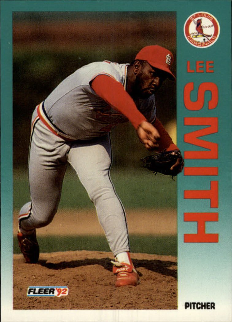1992 Fleer 591 Lee Smith