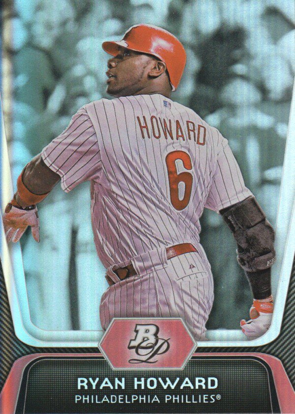 2012 Bowman Platinum 47 Ryan Howard