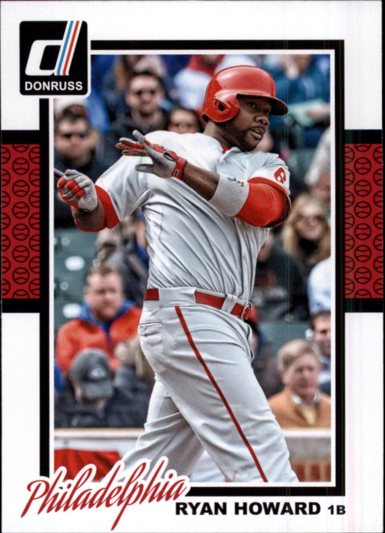 2014 Donruss 323 Ryan Howard