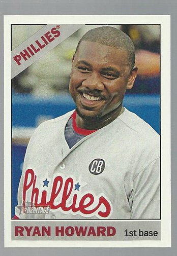 2015 Topps Heritage 364 Ryan Howard