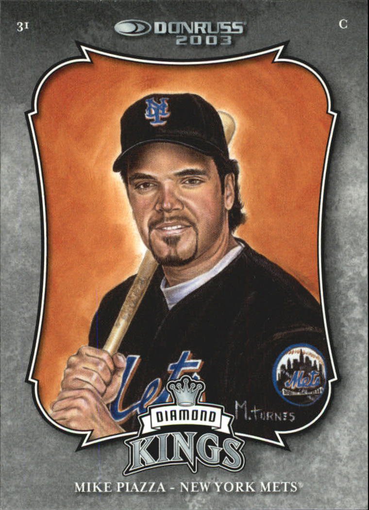 2003 Donruss 7 Mike Piazza DK