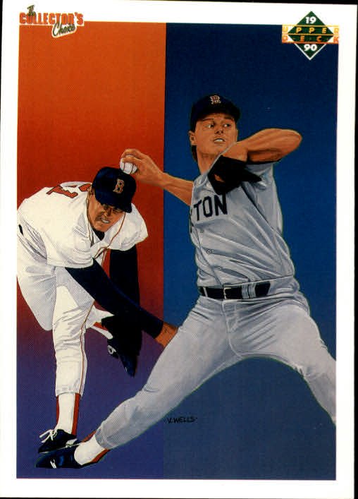 1990 Upper Deck 57 Roger Clemens TC
