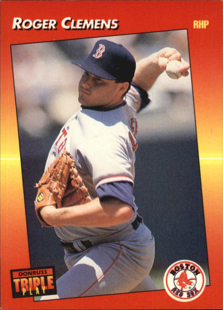 1992 Triple Play 216 Roger Clemens