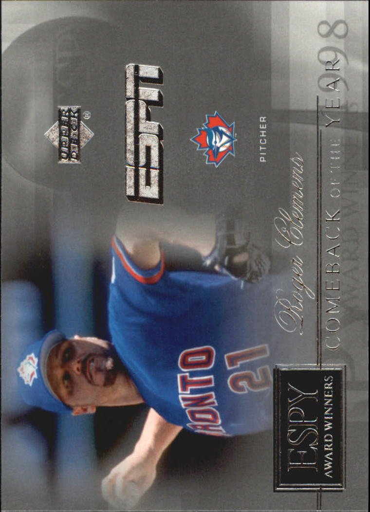 2005 Upper Deck ESPN ESPY Award Winners AW14 Roger Clemens