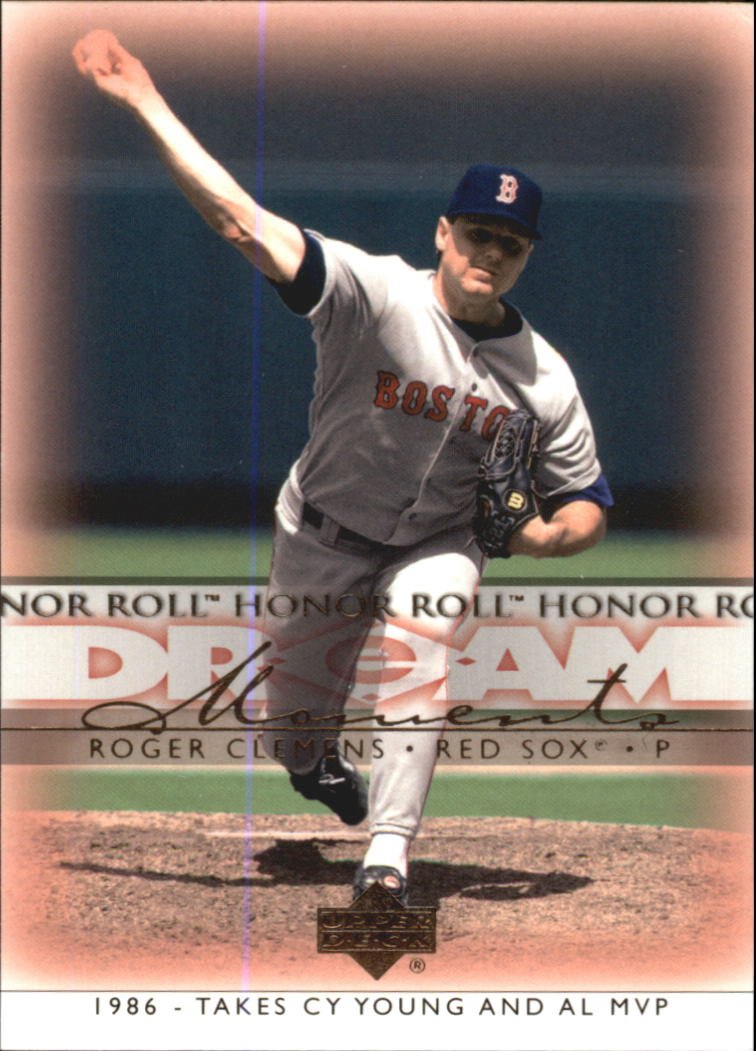 2002 Upper Deck Honor Roll 65 Roger Clemens