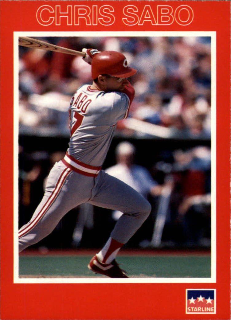 1990 Starline Long John Silver 20 Chris Sabo