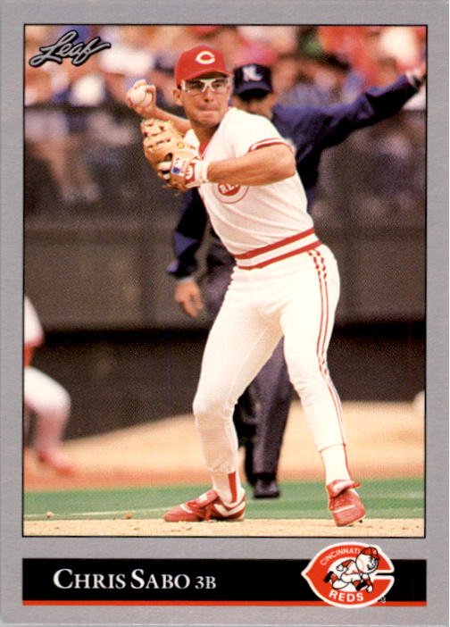 1992 Leaf 271 Chris Sabo