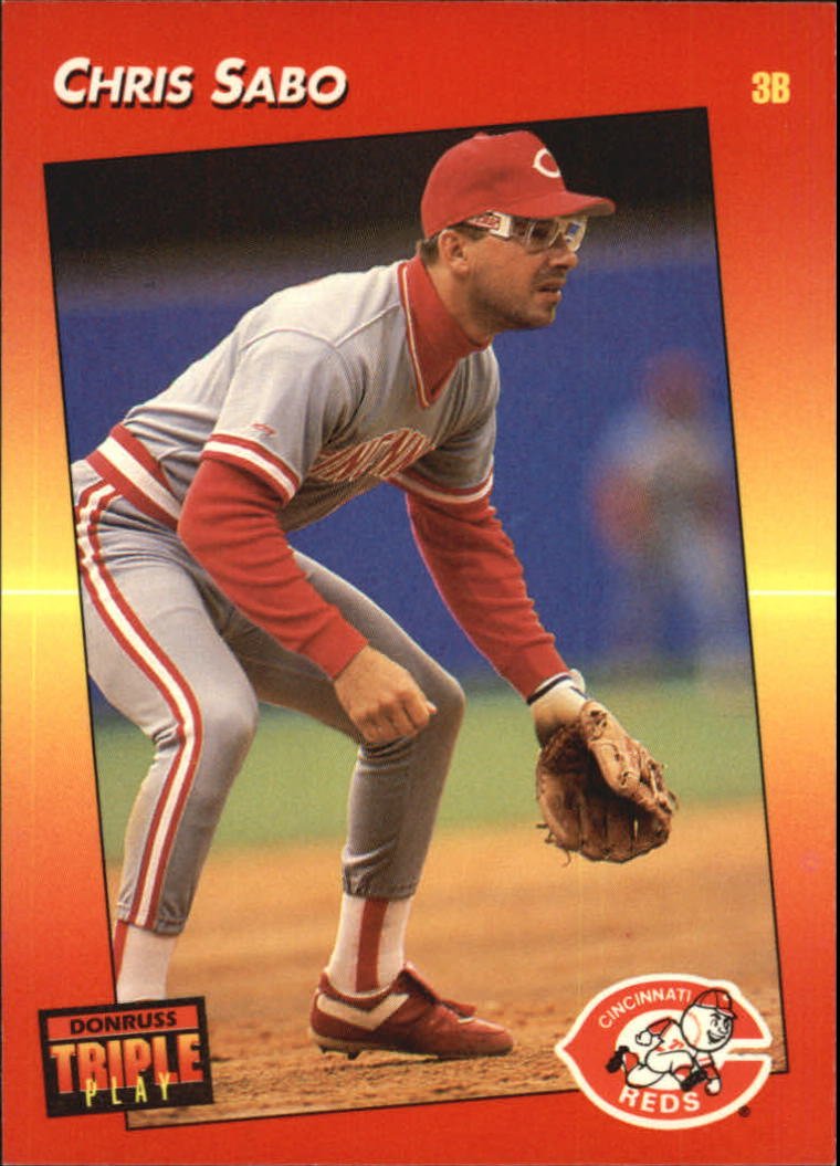 1992 Triple Play 90 Chris Sabo