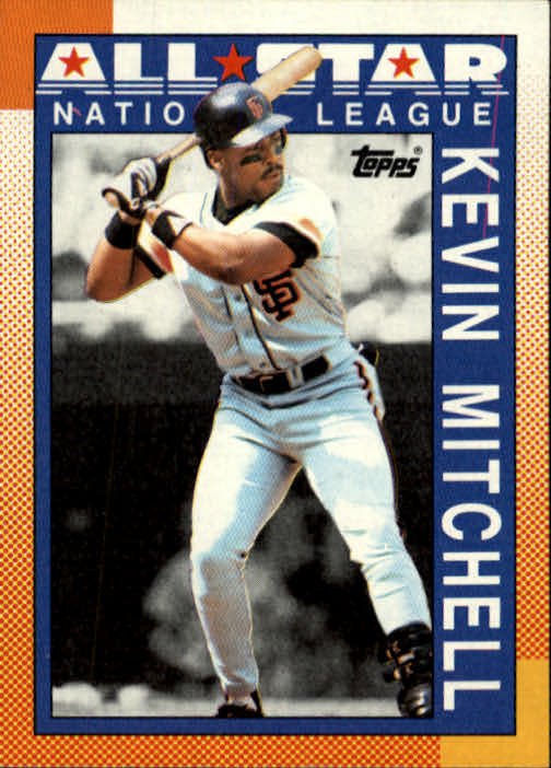 1990 Topps 401 Kevin Mitchell AS
