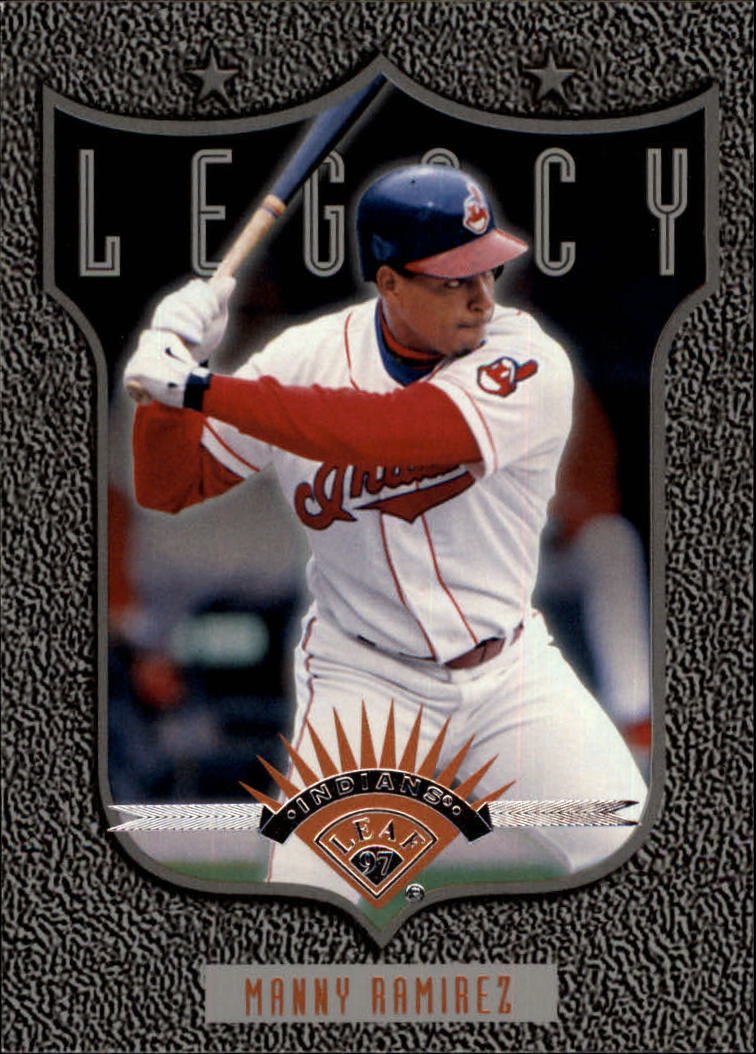 1997 Leaf 359 Manny Ramirez LG