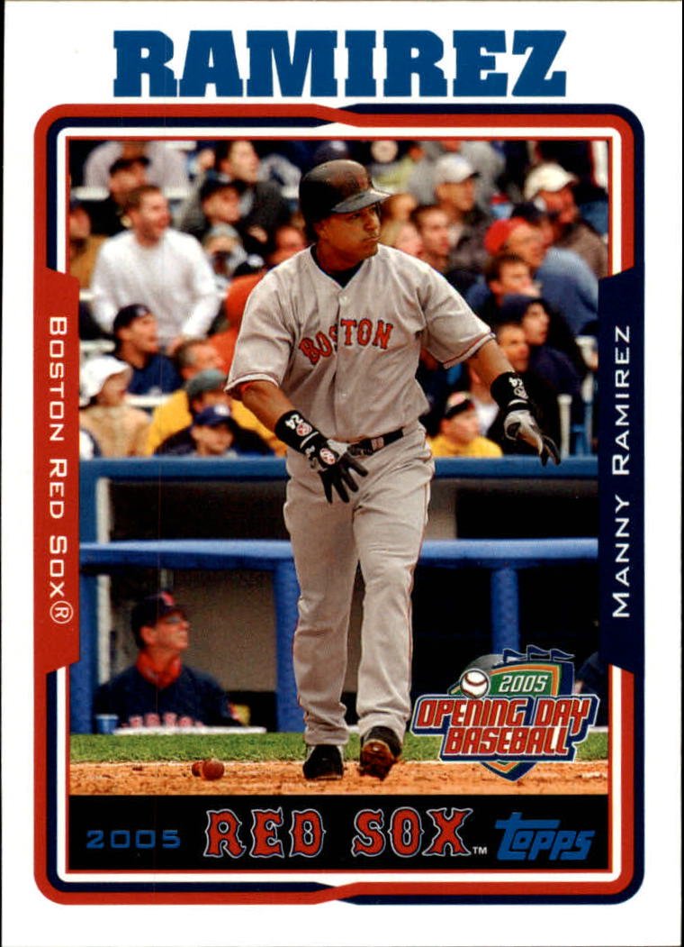 2005 Topps Opening Day 82 Manny Ramirez
