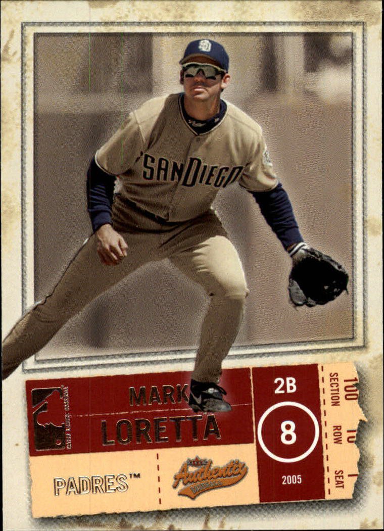 2005 Fleer Authentix 73 Mark Loretta