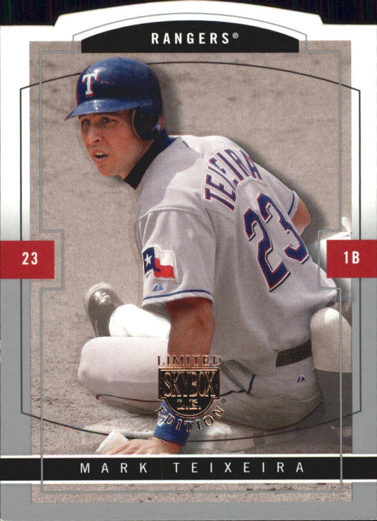 2004 SkyBox LE 101 Mark Teixeira