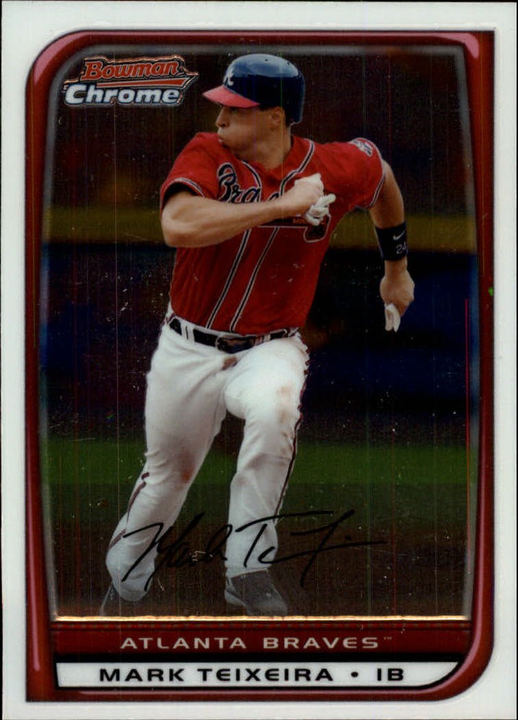 2008 Bowman Chrome 4 Mark Teixeira