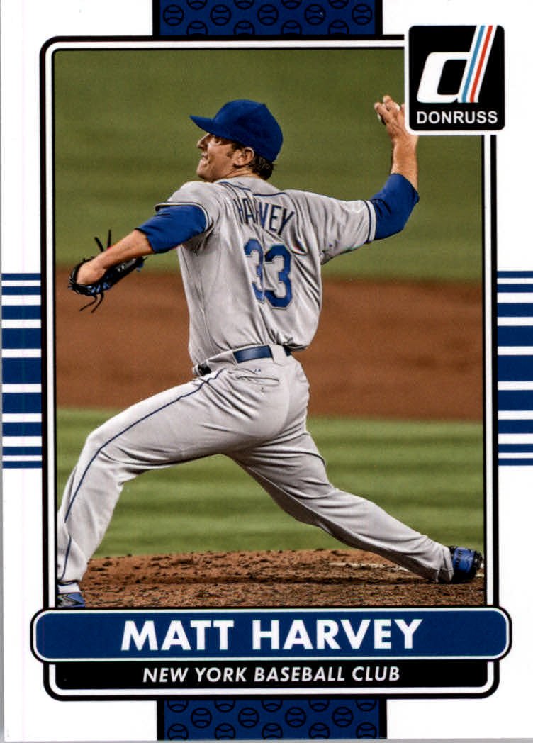 2015 Donruss 124 Matt Harvey