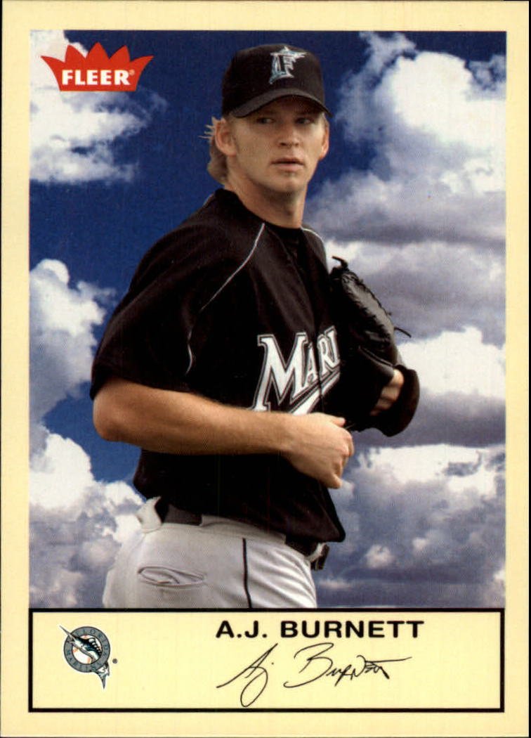 2005 Fleer Tradition 77 A.J. Burnett
