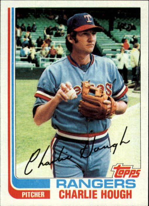 1982 Topps 718 Charlie Hough