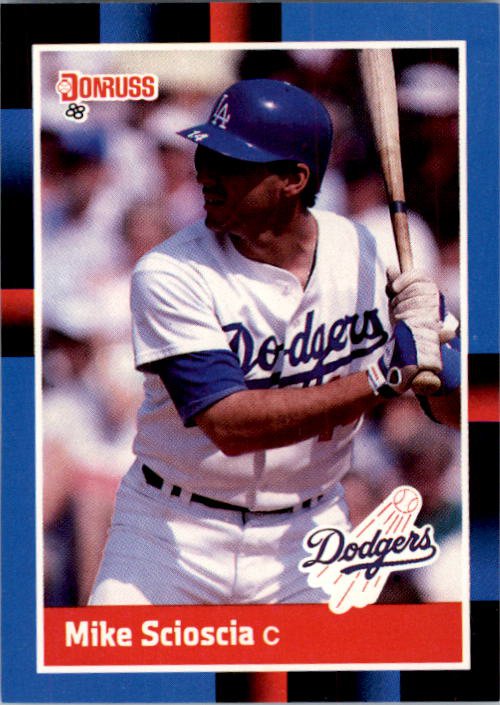 1988 Donruss 106 Mike Scioscia