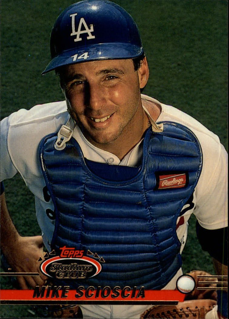 1993 Stadium Club 46 Mike Scioscia