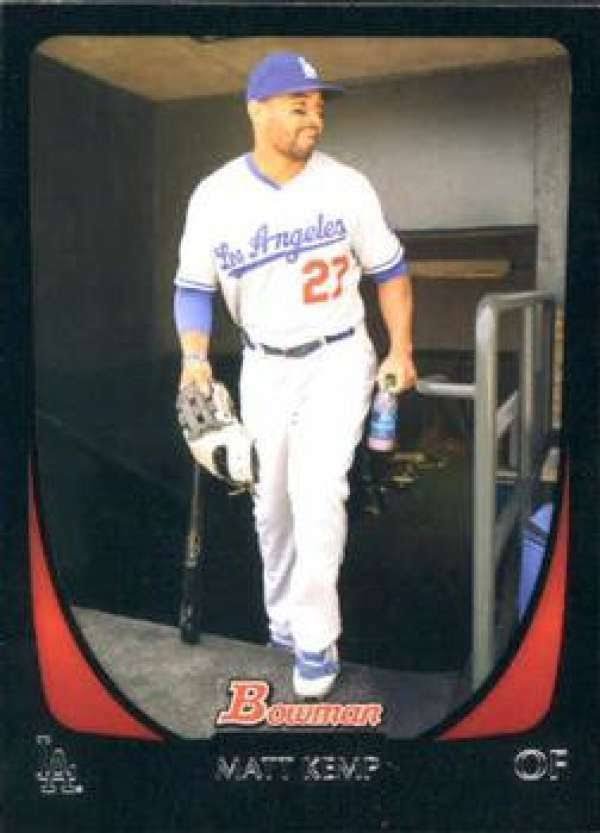 2011 Bowman #13 Matt Kemp