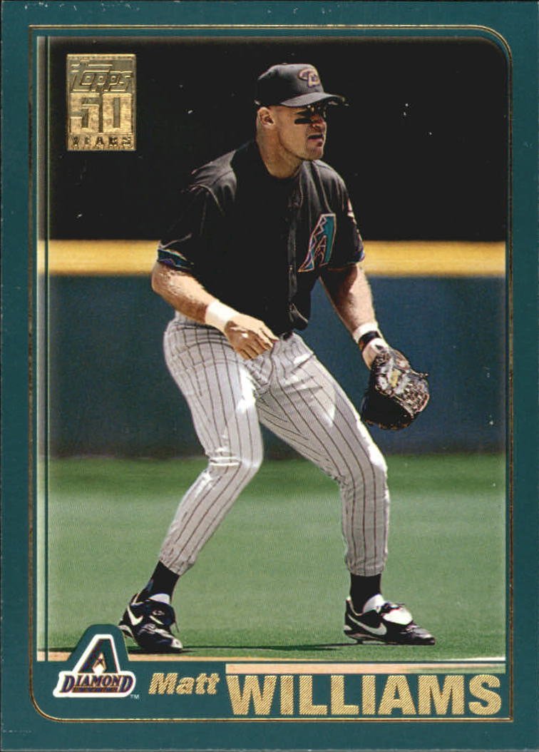 2001 Topps 503 Matt Williams