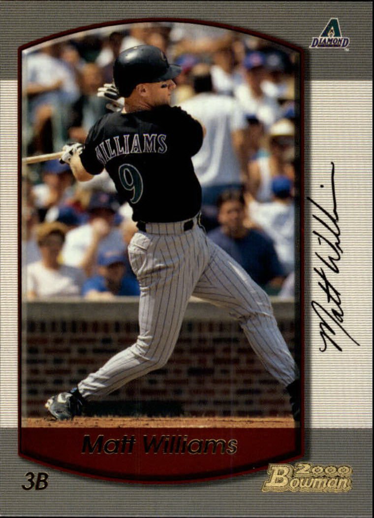 2000 Bowman 82 Matt Williams