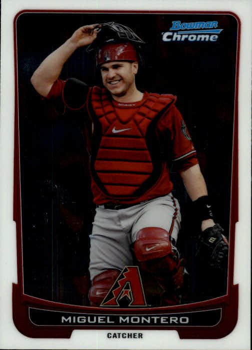 2012 Bowman Chrome 219 Miguel Montero