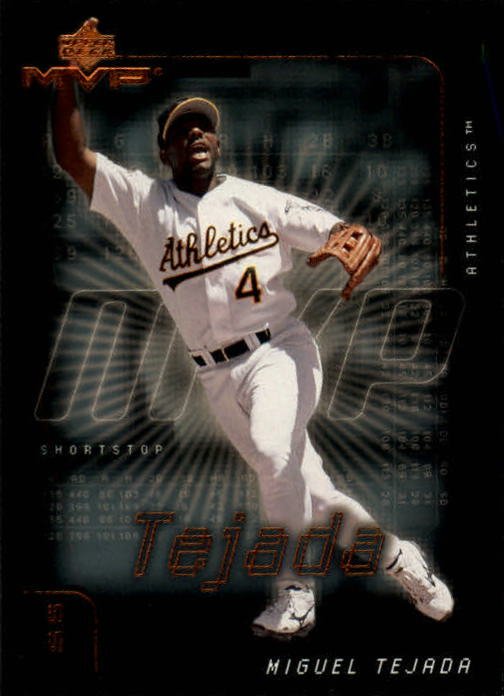 2002 Upper Deck MVP 14 Miguel Tejada