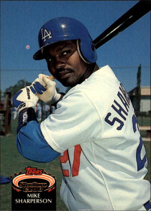 1992 Stadium Club 93 Mike Sharperson